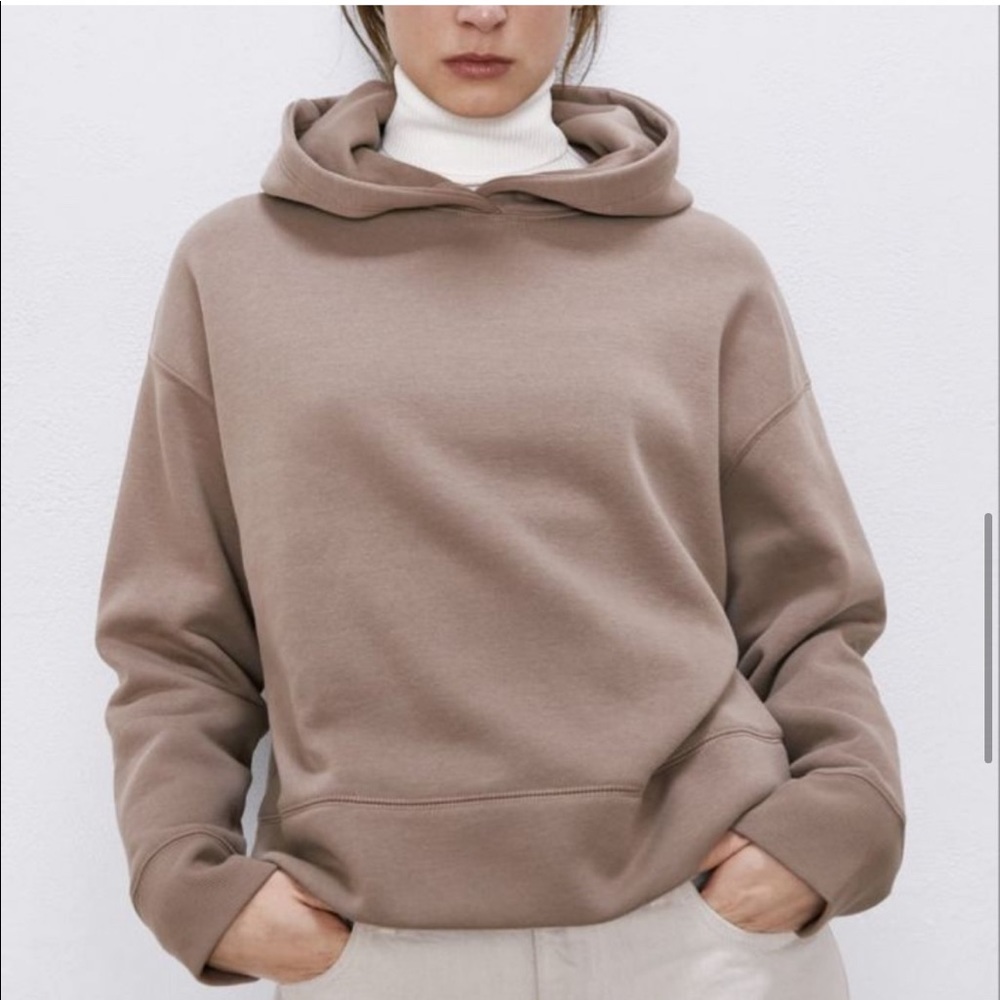 Zara Tan Hoodie/Sweatshirt
